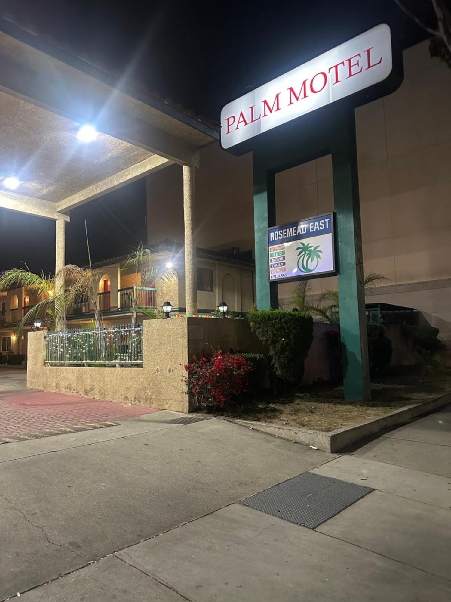 Palm Inn Motel - Rosemead, Los Angeles Exteriör bild